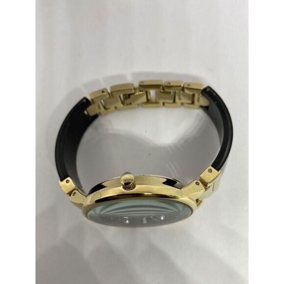 Anne Klein AK-1408BKBK Women's Black Resin Analog Dial Quartz Wrist Watch BL638 - Picture 8 of 12